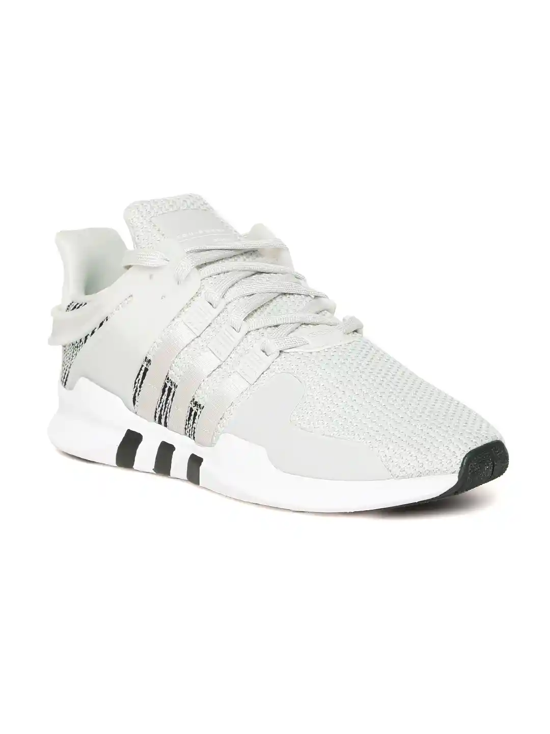 Buy ADIDAS Originals Men Grey Off-White EQT Support ADV Sneakers