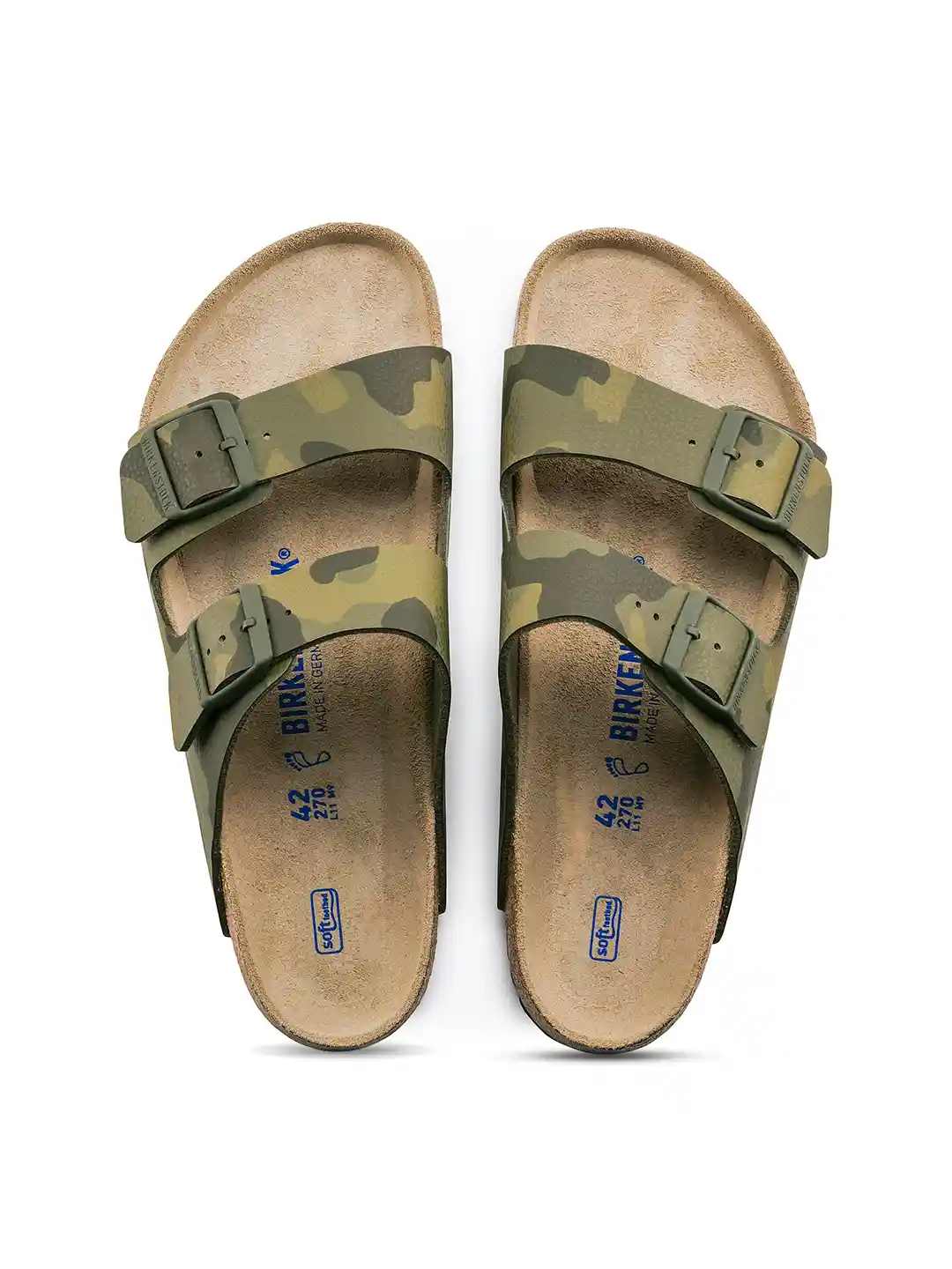 Buy Birkenstock Arizona Soft Footbed Desert Soil Camo Green