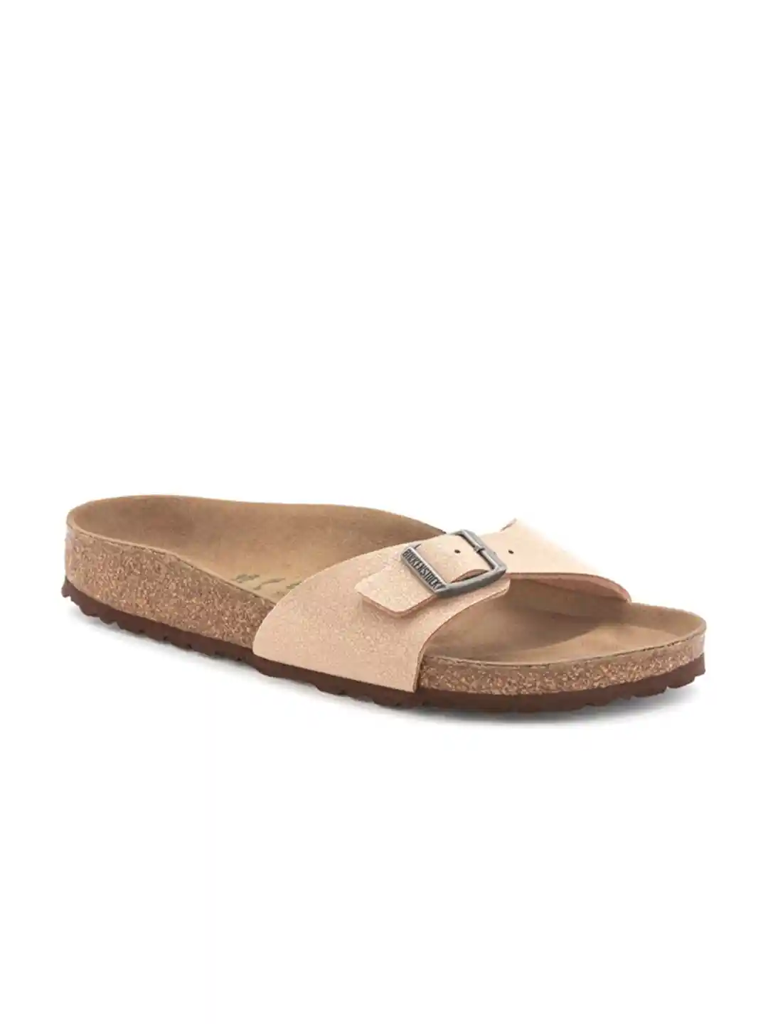 Buy Birkenstock Madrid Vegan Pecan Regular Width Birko-Flor Nubuck