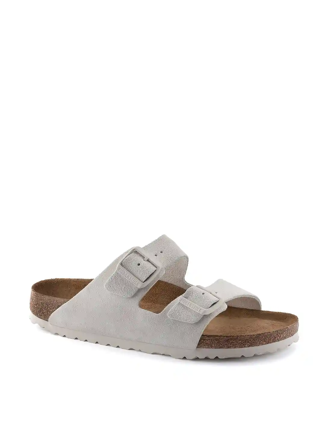 Buy Birkenstock Arizona Soft Footbed Antique White Regular Width