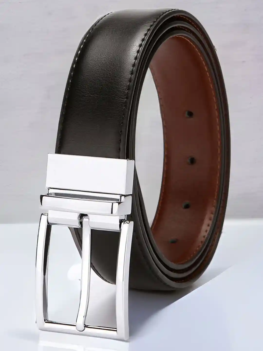 Buy ZORO Men Vegan Leather Reversible Formal Belt Belts for Men