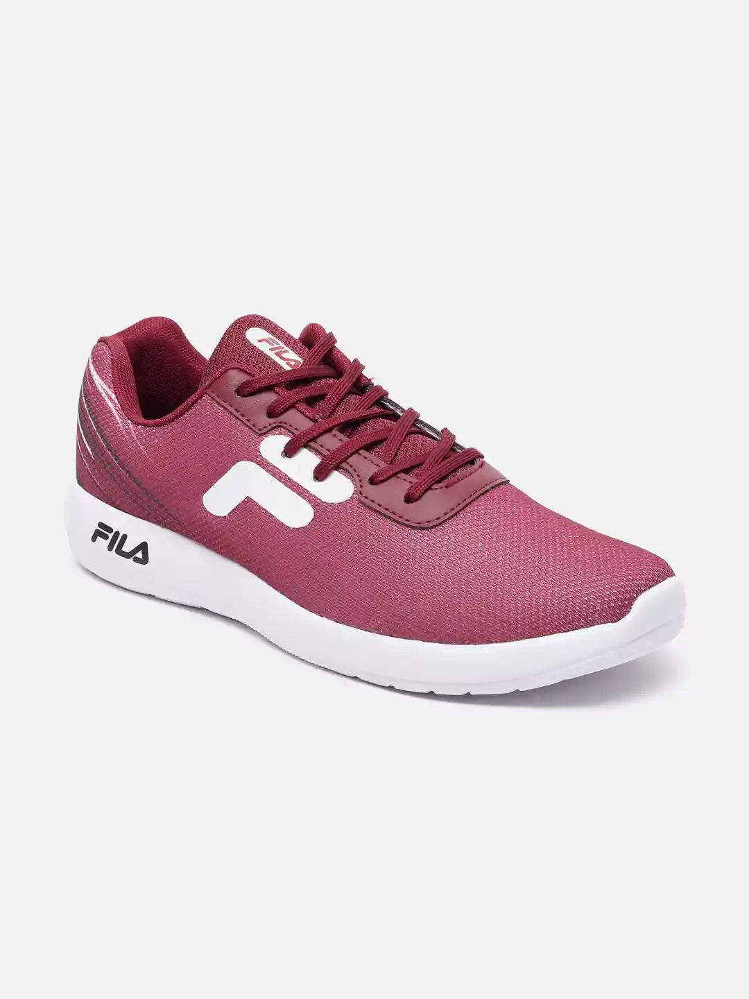 Buy FILA Men STEVE Mesh Lace-Up Running Shoes Sports Shoes for