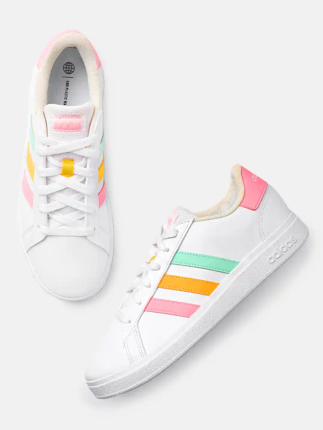 Buy ADIDAS Unisex Kids GRAND COURT Tennis Non-Marking Shoes