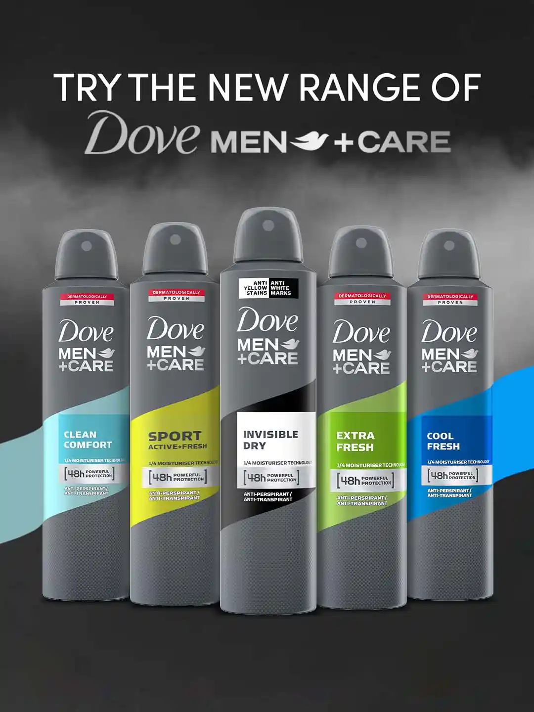 Buy Dove Men+Care Invisible Dry Spray Antiperspirant Deodorant