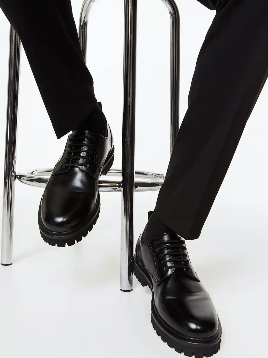 Buy H&M Men Chunky Derby Shoes Formal Shoes for Men 21813402