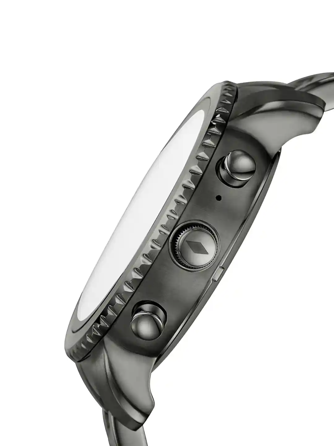 Buy Fossil Men Gen Gunmetal-Toned Q Exploris Smart Watch FTW4001