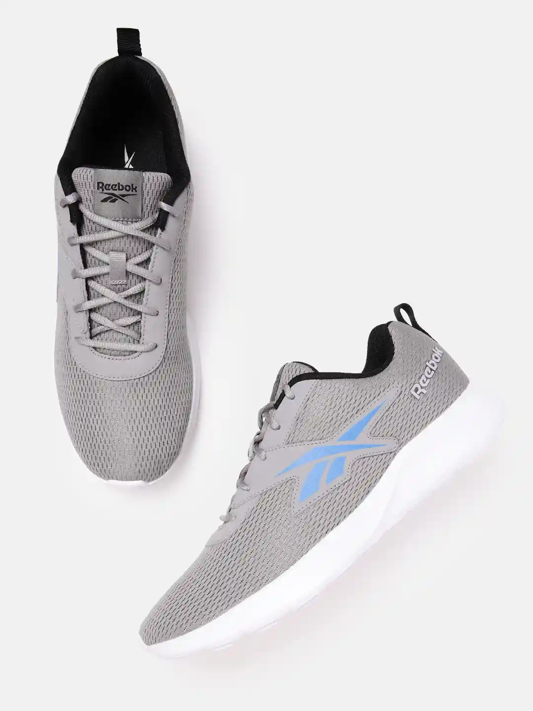 Buy Reebok Men Woven Design Brand Logo Detail Voyager Running - Main Image