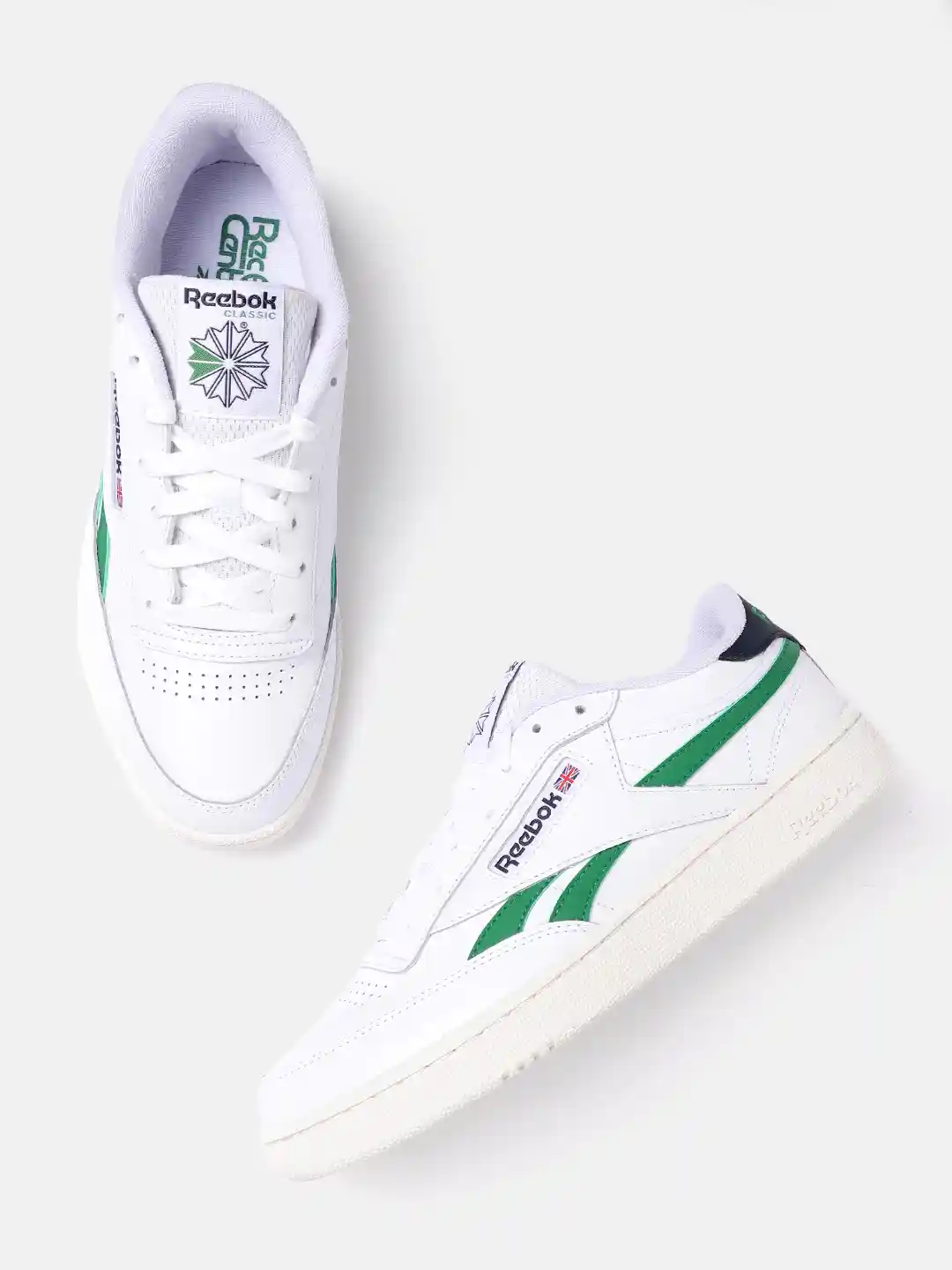 Buy Reebok Classic Men Perforated Detail Leather Club C Revenge