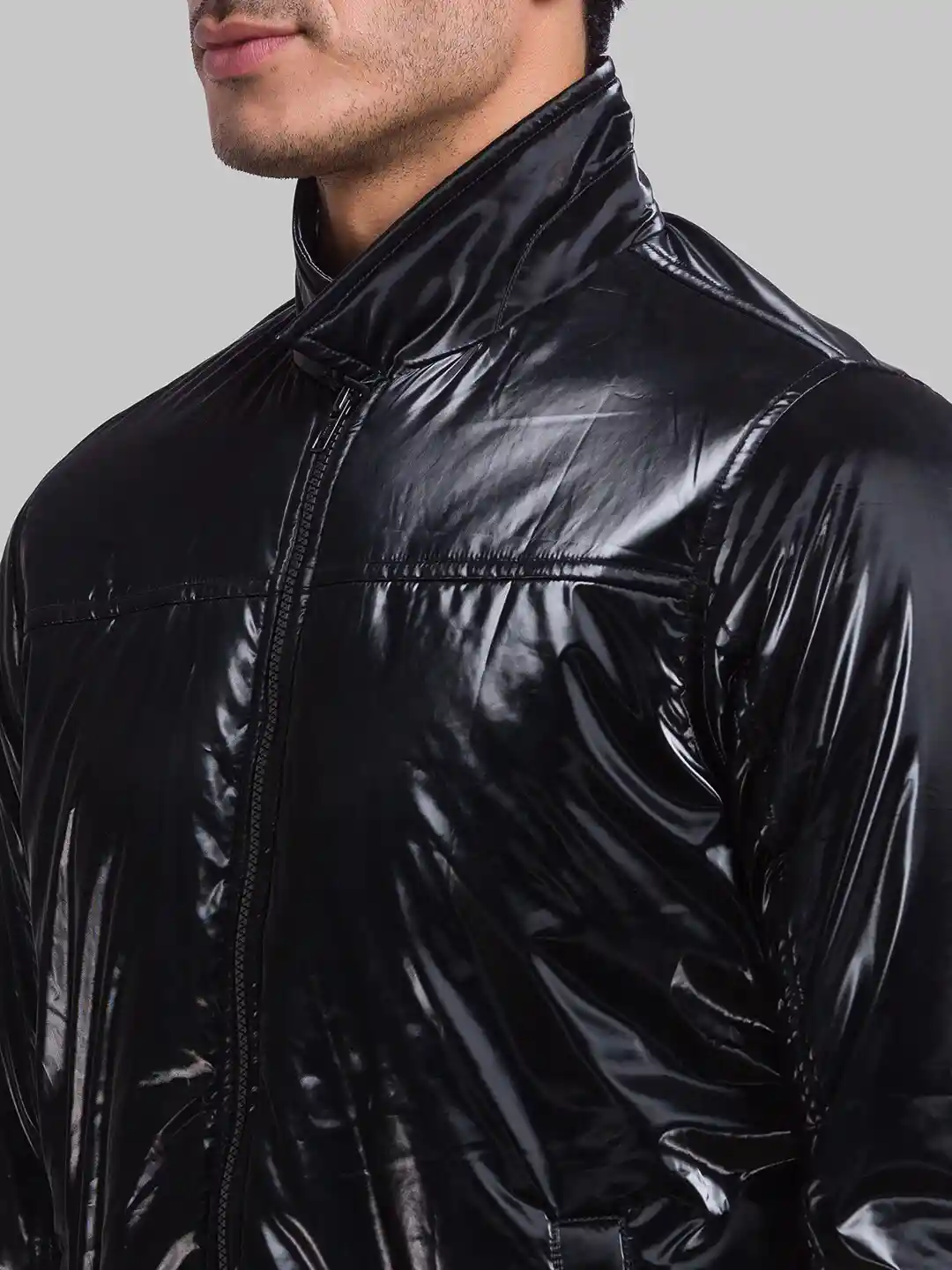 ジャケット・アウター HEAD PORTER PLUS Wrinkle leather jacket Buy Parx Men Long Sleeves Leather Jacket - Jackets for Men