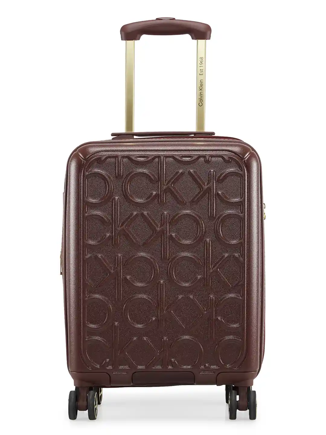 Buy Calvin Klein Big Monogram Hard Cabin Trolley Bag Trolley Bag