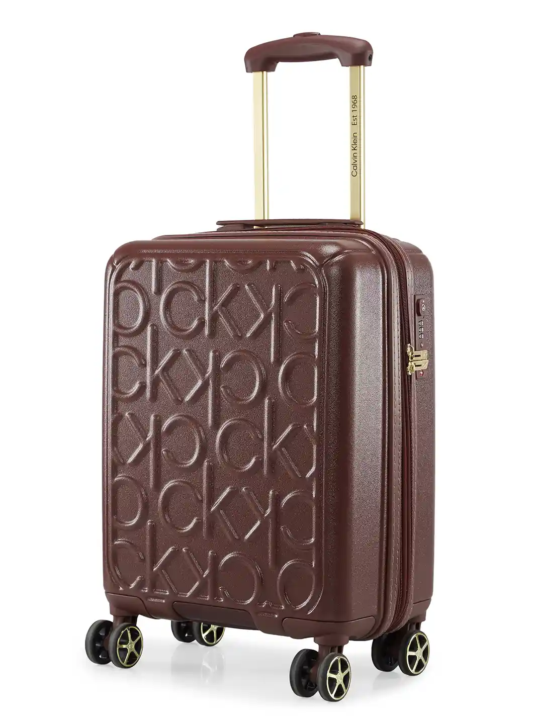 Buy Calvin Klein Big Monogram Hard Cabin Trolley Bag Trolley Bag