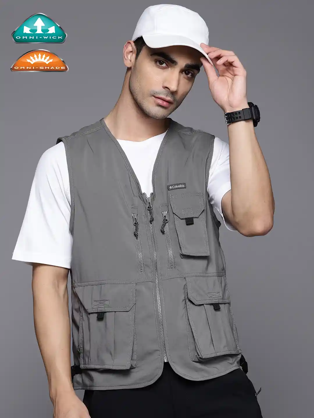 Columbia Men Silver Ridge Utility Vest