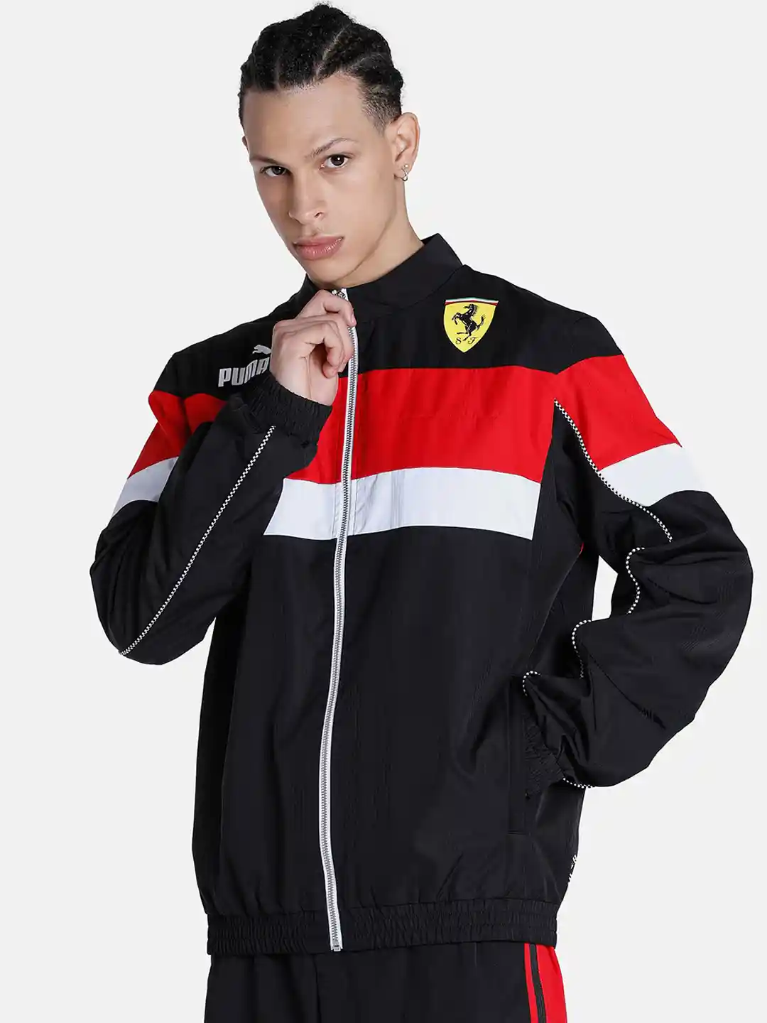Buy PUMA Motorsport Men Ferrari Race SDS Regular Fit Sports Jacket