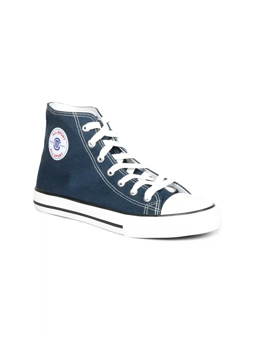 MOZAFIA Women Canvas Lace-up Casual High Top Sneakers