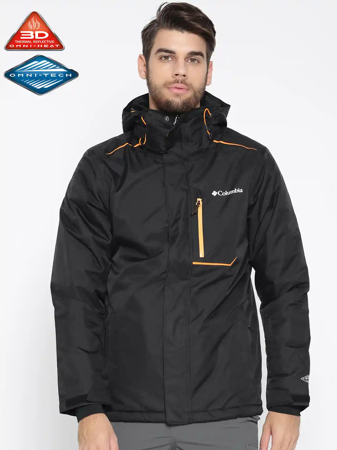 Omni Heat Jacket For Extreme Cold India Columbia Men Black Ride