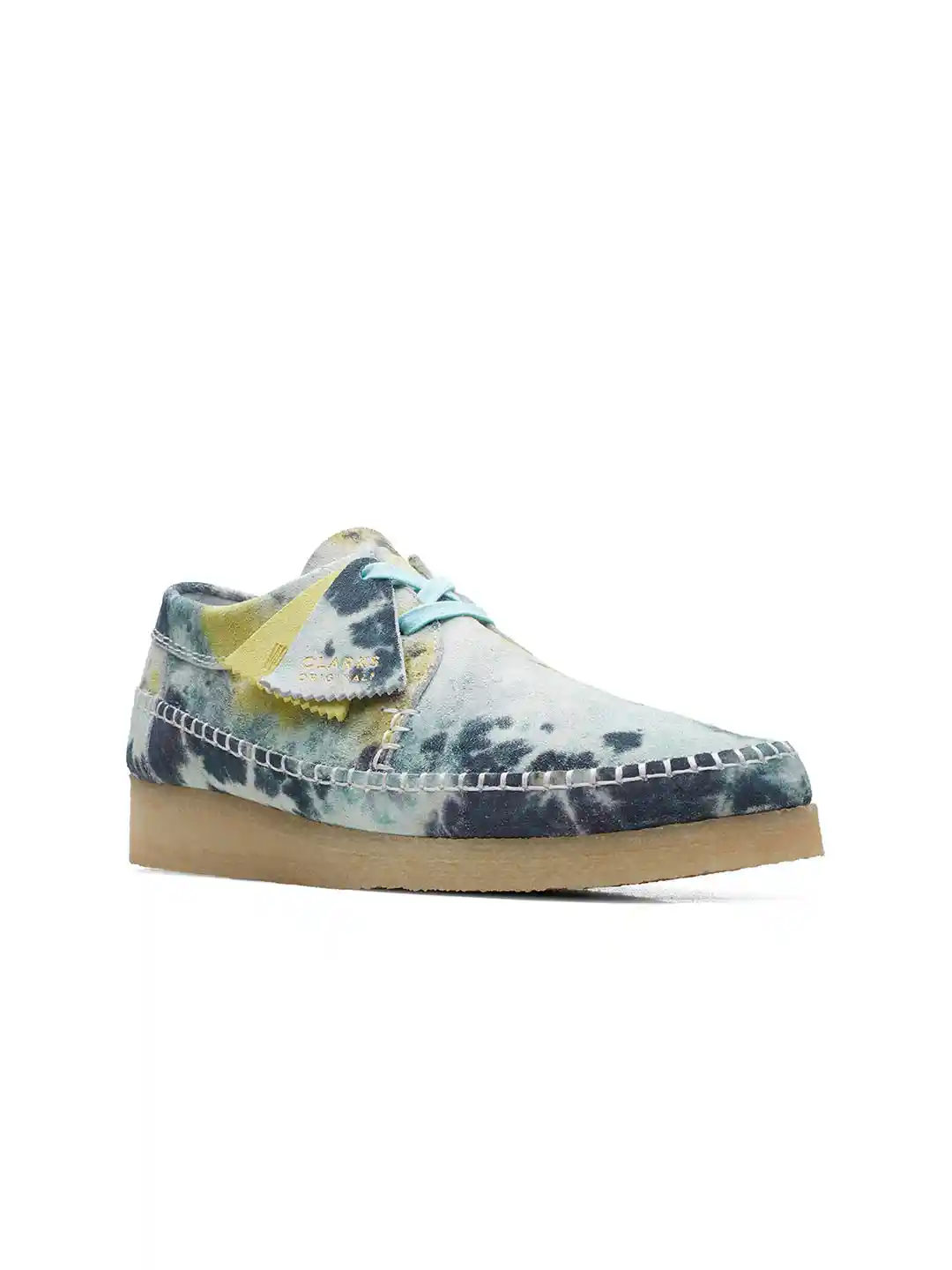 Buy Clarks Men Weaver Printed Suede Sneakers Casual Shoes for