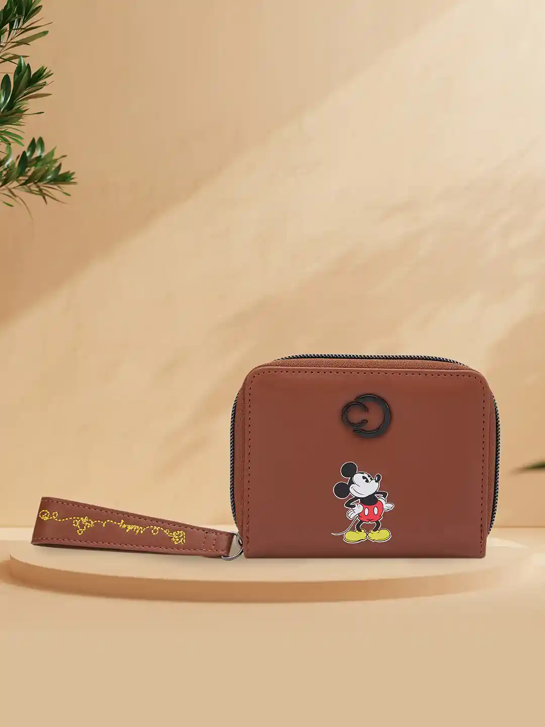 Leather Wallets Coach Mickey Mouse Wallet Caprese Disney Inspired