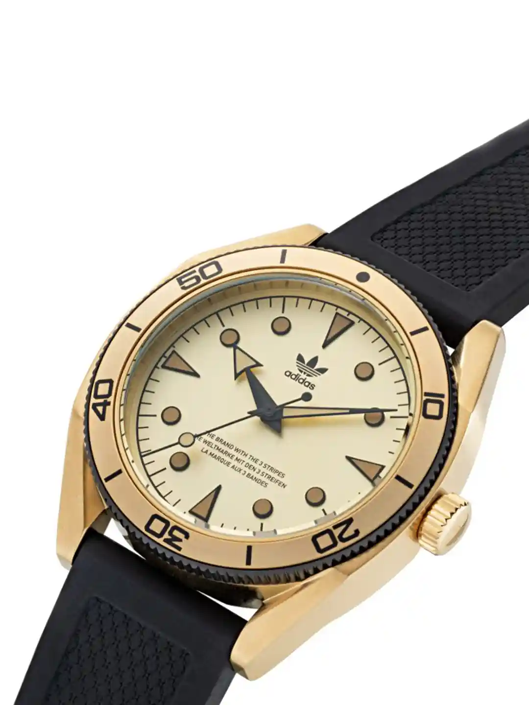 ADIDAS Originals Men Printed Dial Textured Straps Analogue Watch AOFH22002