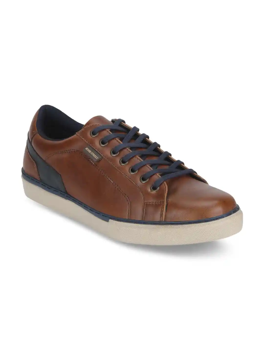 Buy Bond Street By Red Tape Men Tan Brown Sneakers Casual Shoes