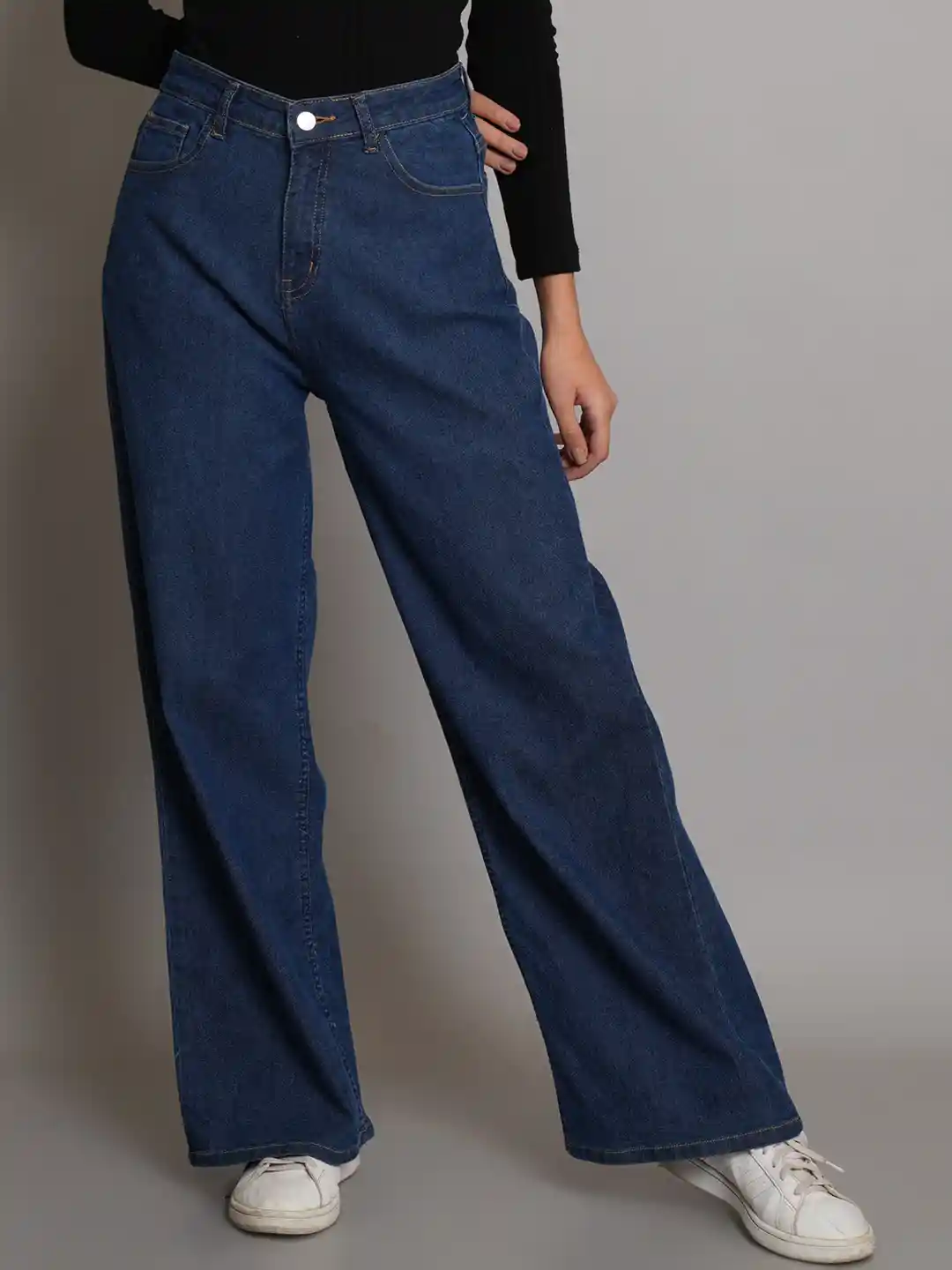 Kotty Women Jean Bootcut Straight Fit High-Rise Stretchable Jeans