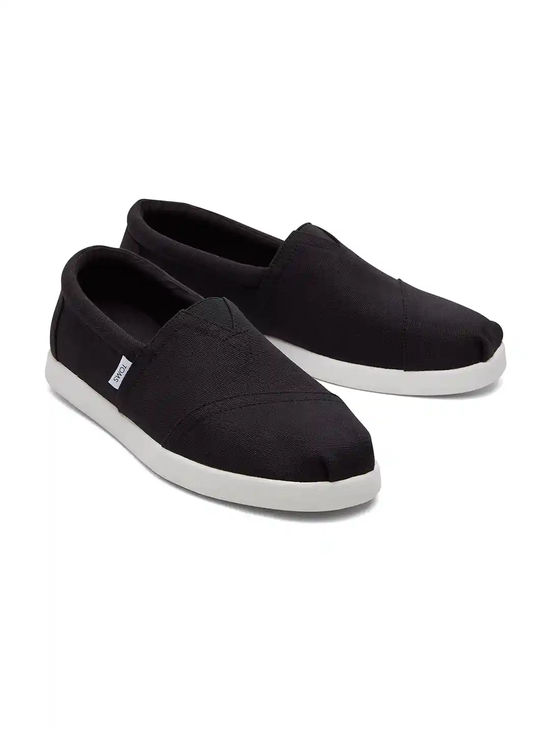 Buy TOMS Men Lightweight Canvas Slip-On Sneakers Casual Shoes - Main Image
