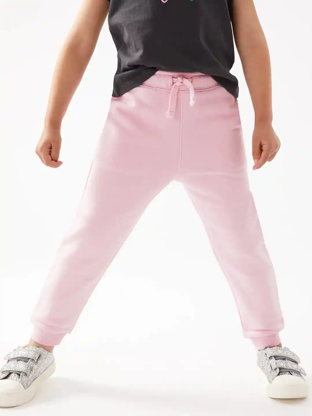 Buy Marks Spencer Girls Mid Rise Regular Fit Joggers Track