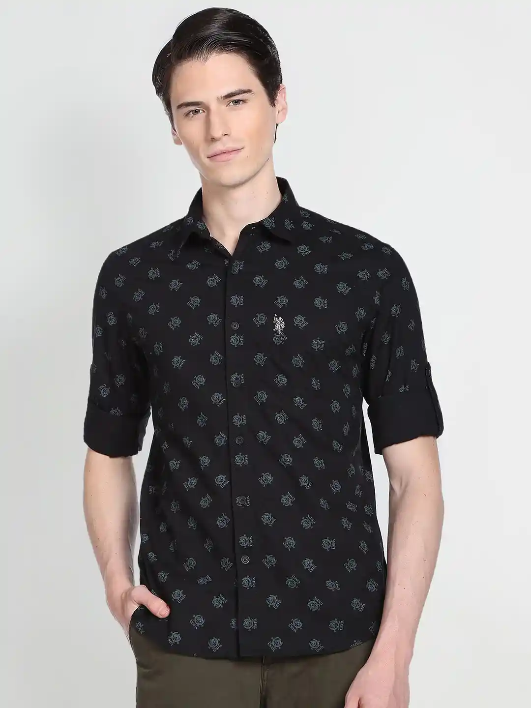 Buy Polo Denim Brand Logo Printed Cotton Casual