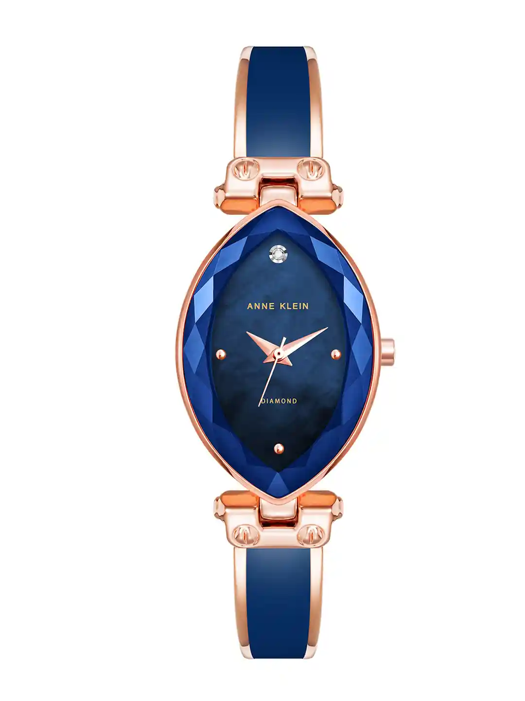 ANNE KLEIN Women Embellished Dial Ceramic Straps Analogue Watch