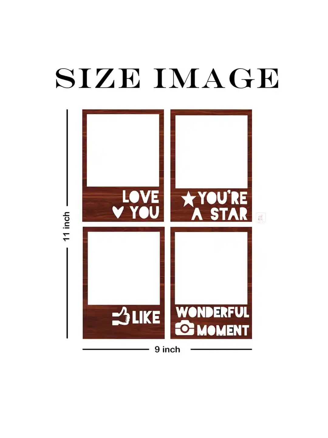 Picture Frame Instax Size Inches Square Polaroid Film Size Inches