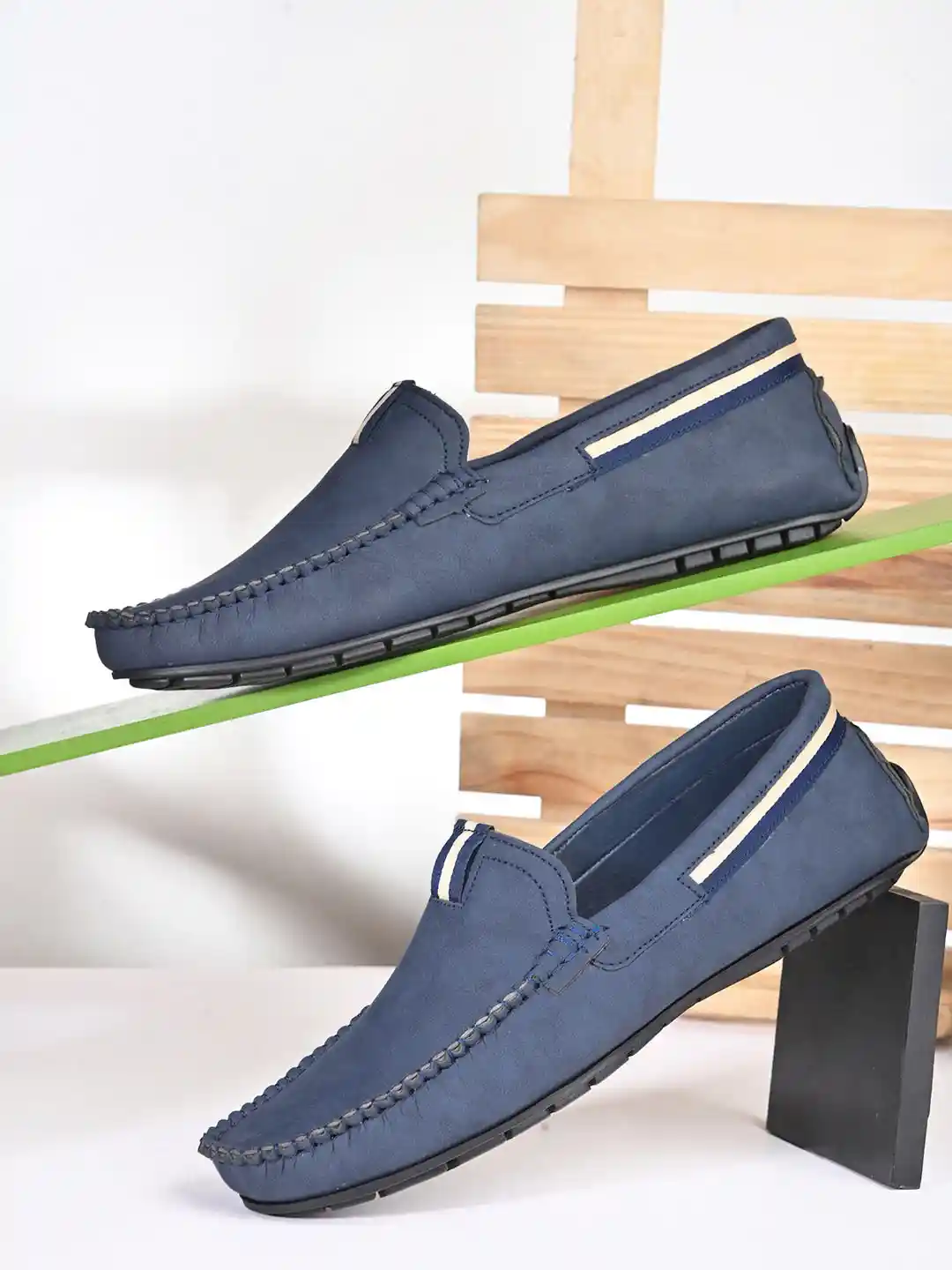 Buy Roadster Lifestyle Men Square Toe Lightweight Loafers