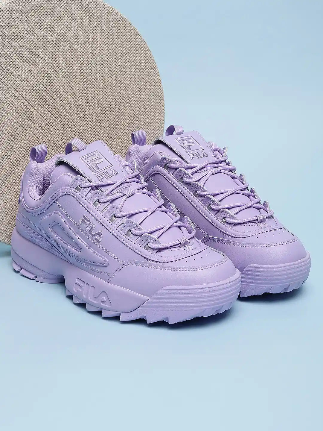 Buy FILA Women Textured Disruptor LI Premium Sneakers Casual