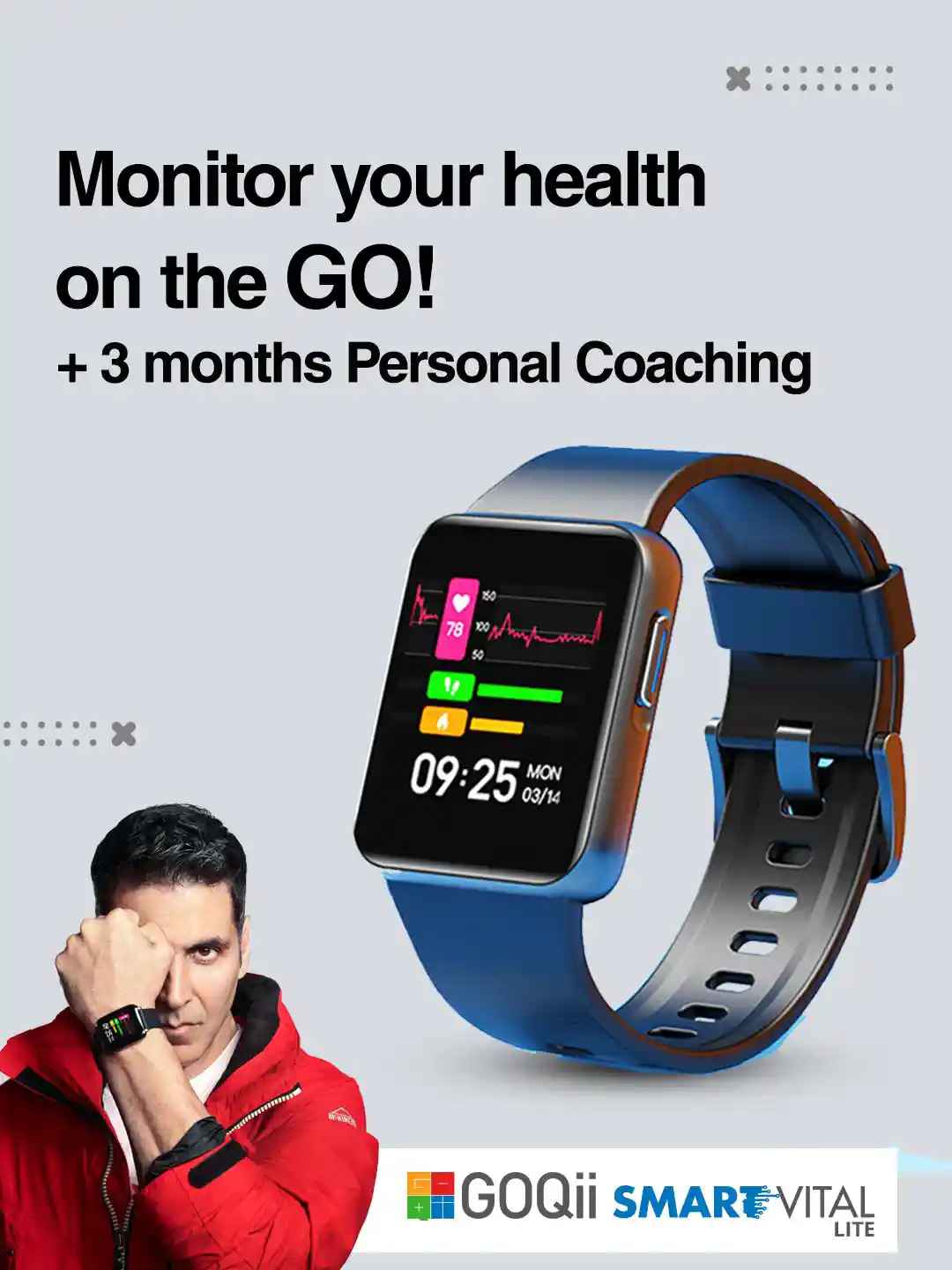 Buy GOQii Smart Vital Lite With Months Health Coaching Smart