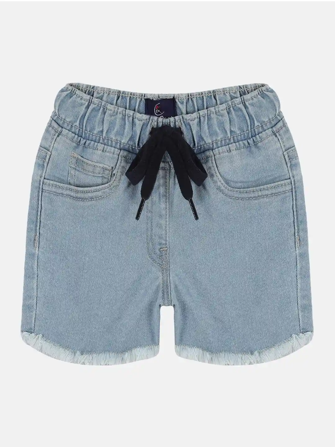 Buy KiddoPanti Girls Frayed Denim Shorts Shorts for Girls