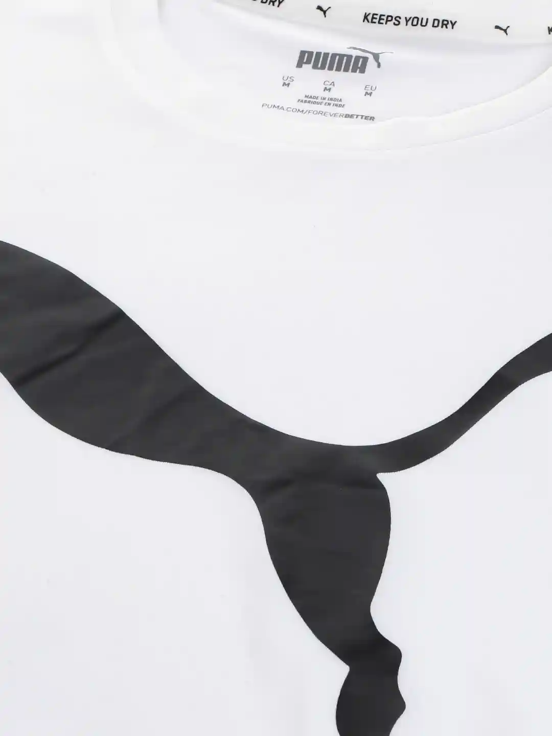Buy Puma Men Round Neck Brand Logo Printed T-shirt Tshirts for