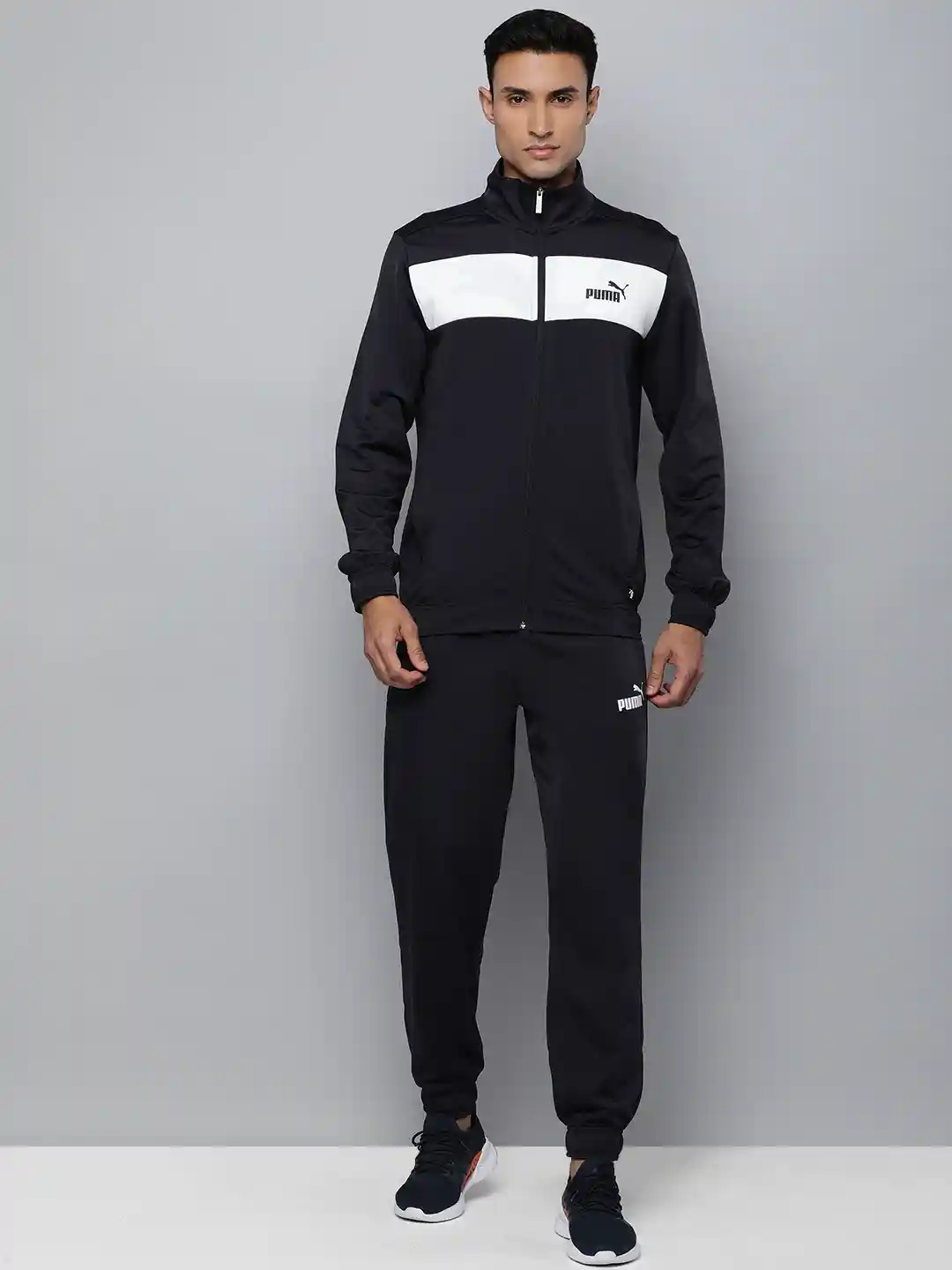 Buy Puma Men Regular Fit Colourblocked Regular fit Track Suit
