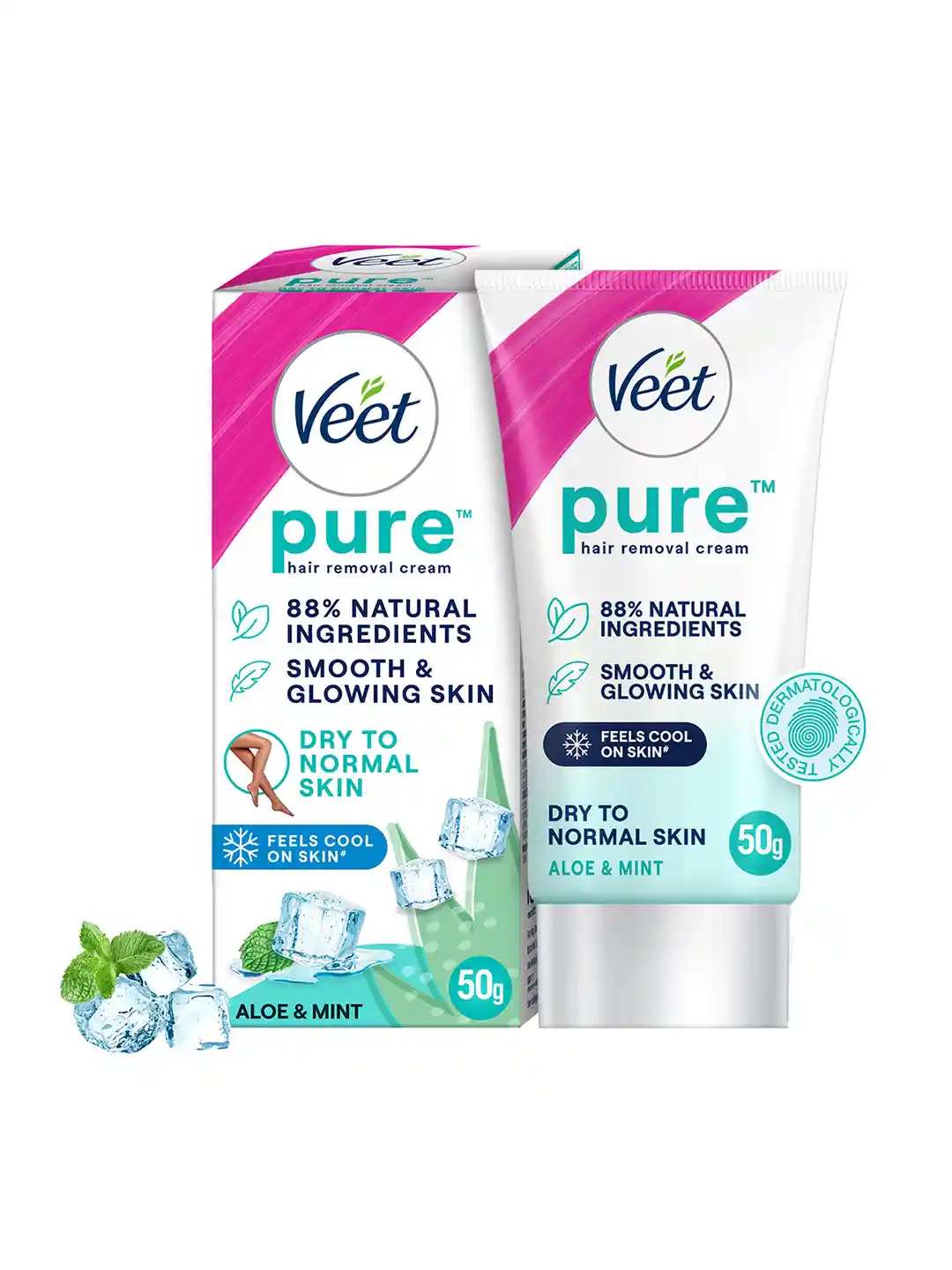 Buy Veet Pure Hair Removal Cream For Dry Skin 50g Shaving and
