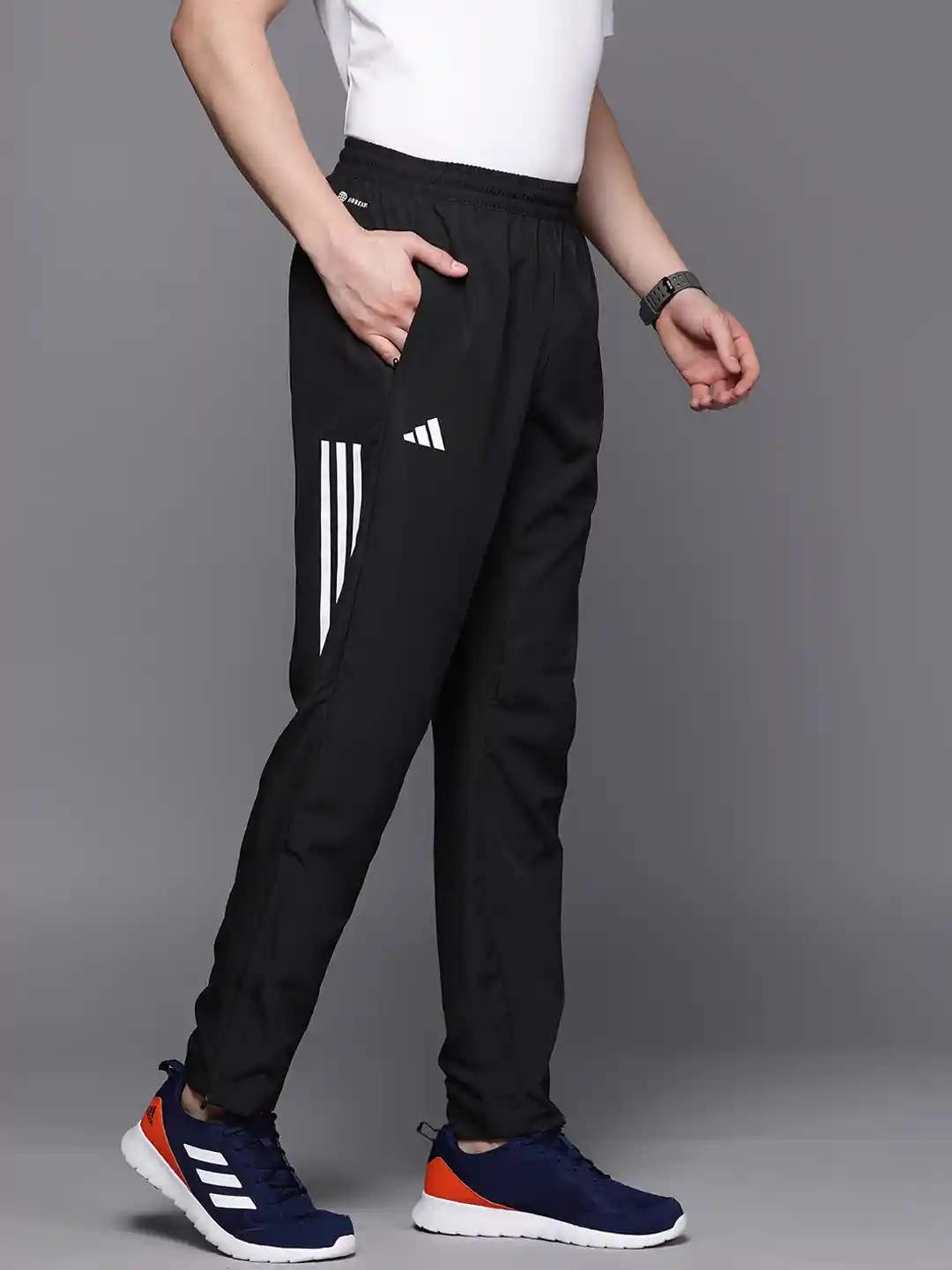 Buy ADIDAS Men Solid 3S Woven Tennis Track Pants Track Pants for