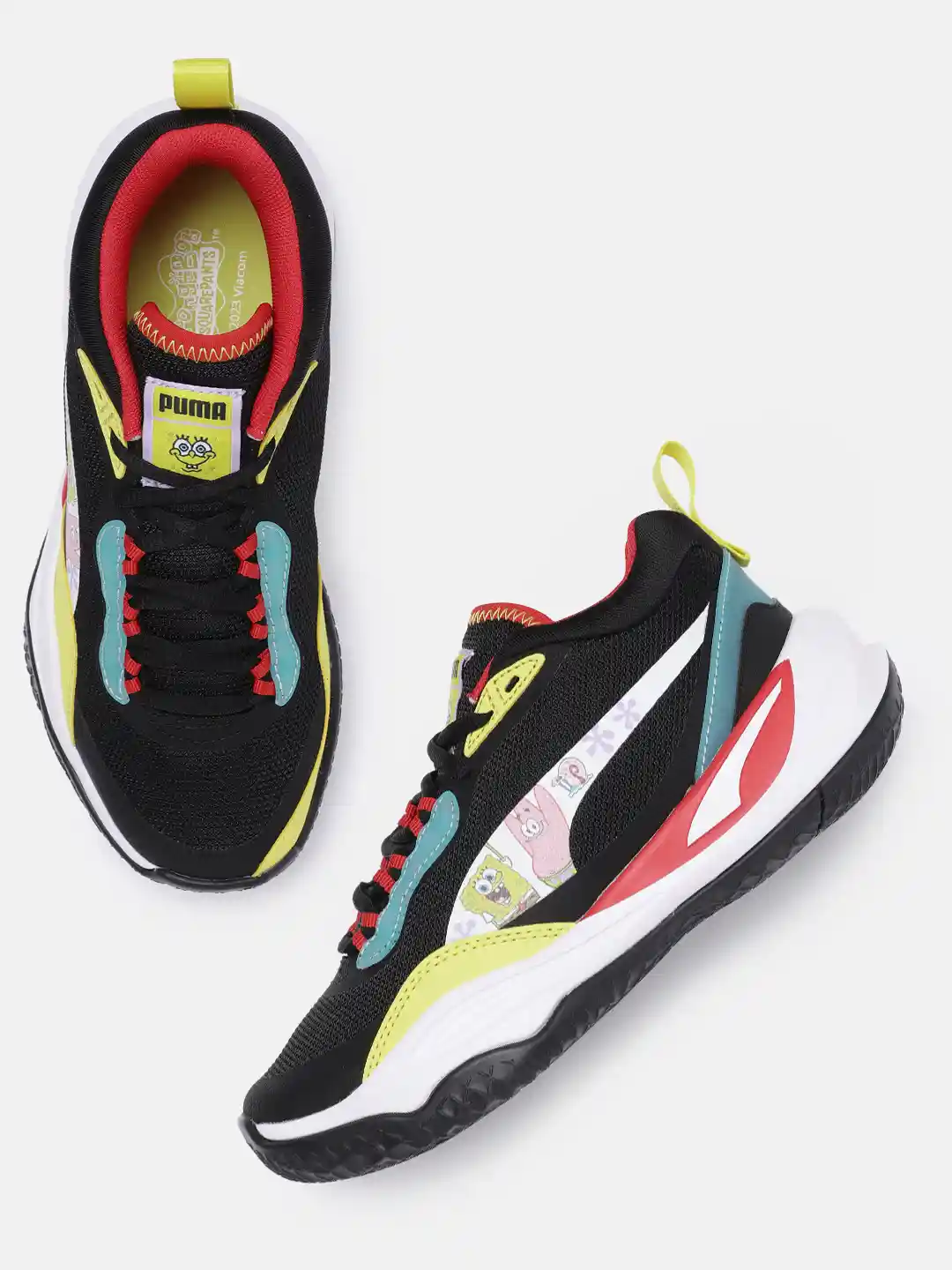 Buy Puma Kids x SPONGEBOB Playmaker Youth Sneakers Casual Shoes