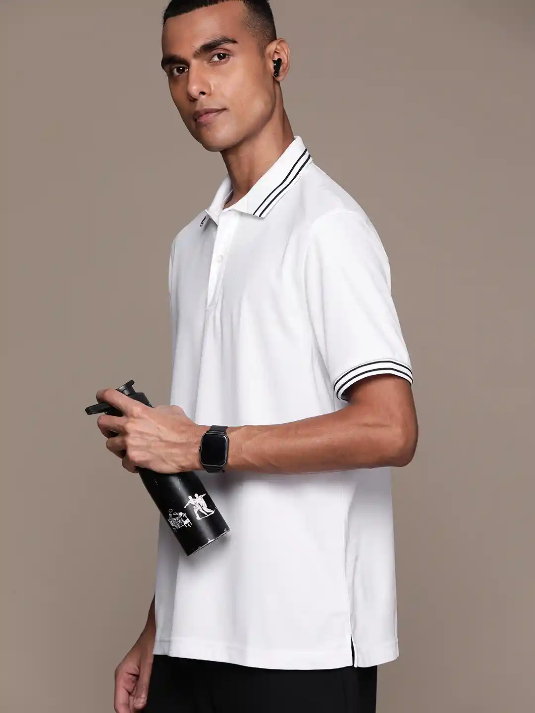 Buy Macy's Club Room Moisture Wicking Polo Collar Sports T-shirt