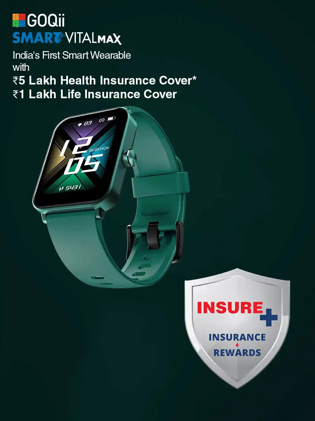 Goqii Tracker Goqii Watch Strap Goqii Tracker Goqii Smart Vital