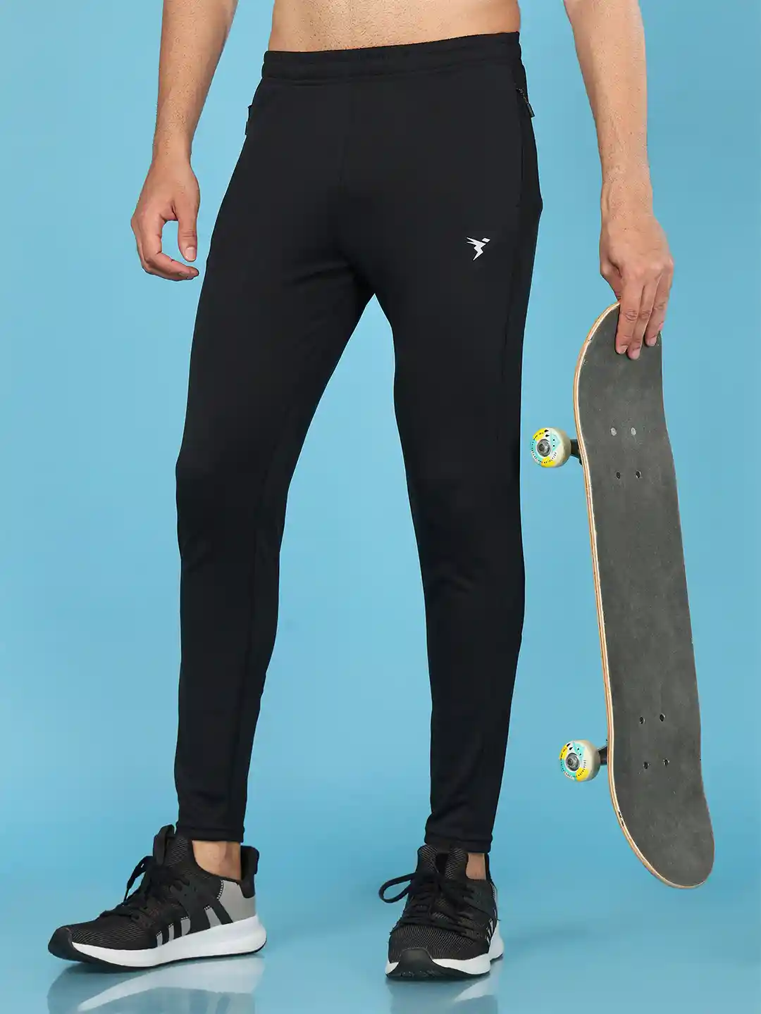 Track Pant Slim Workout Pants Technosport Men Active Slim Fit