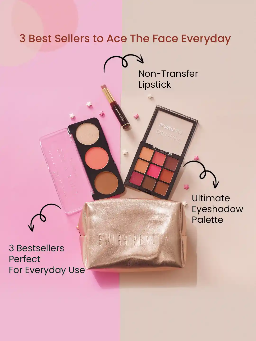 Buy SWISS BEAUTY Ultimate Everyday Makeup Gift Set with Pouch