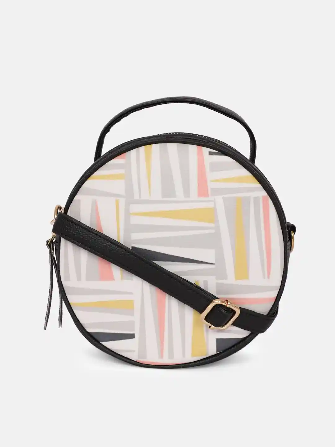 Bagsy Malone Printed PU Structured Sling Bag