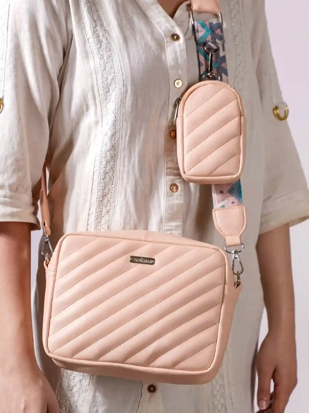 Reusable Bag Extra Long Strap Crossbody Purse Nestasia Women