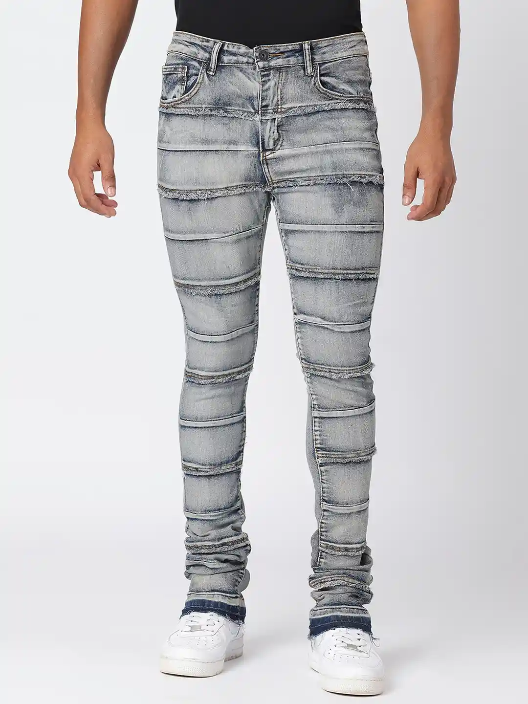 Biker Jeans White Stacked Skinny Jeans White Pacsun Biker Jeans