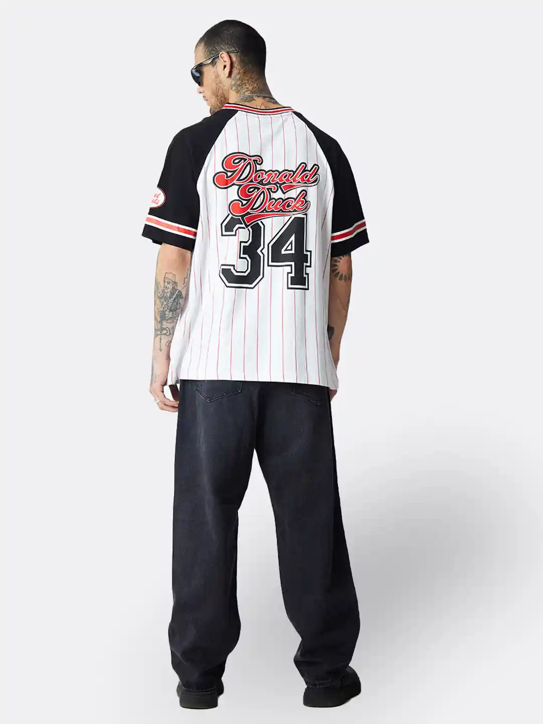 Buy Bonkers Corner Typography Printed Oversized Cotton T-shirt