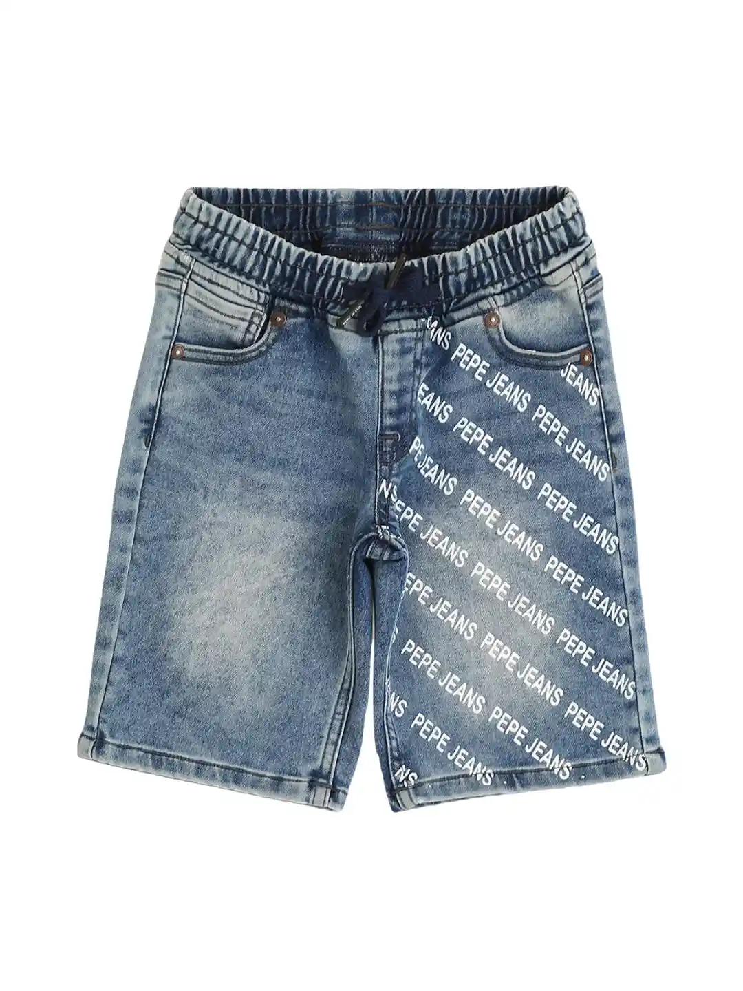 Pepe Jeans Boys Washed Slim Fit Denim Shorts