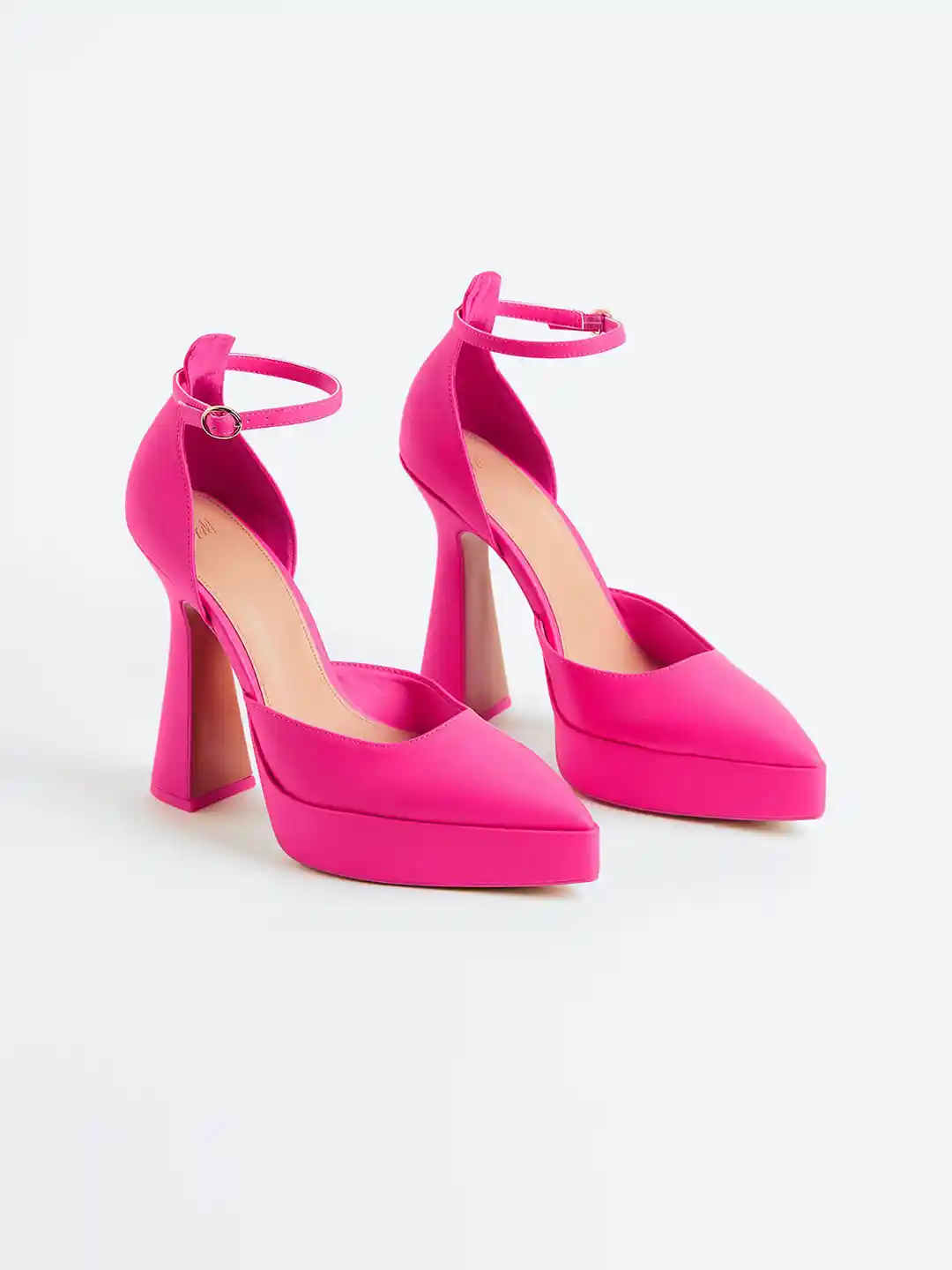 Court Shoes Ladies Pink Heeled Shoes Fuschia Pink Heels Uk Sale