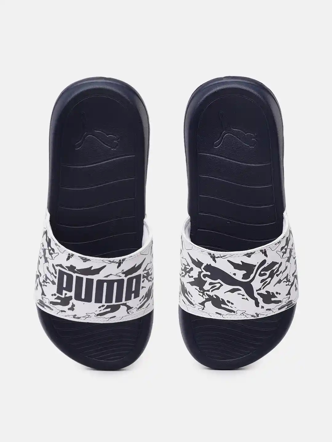 Buy Puma Unisex Brand Logo Printed Sliders - Flip Flops for Unisex 22275516  | Myntra