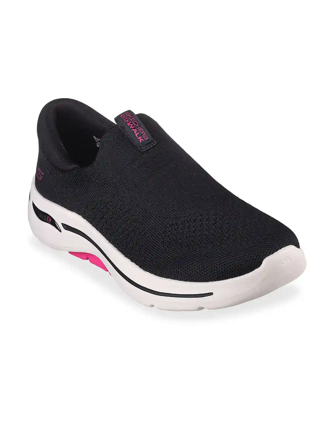 Arch Fit Skechers Go Walk Knitted Slip On Trainers Skechers Women